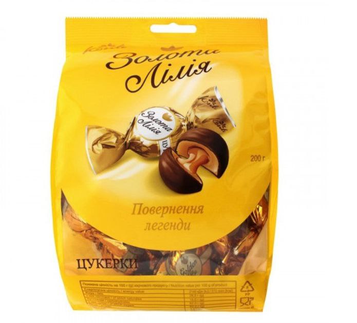 Цукерки Золота Лілія Конті асорті 150г